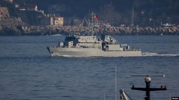 ممانعت ترکیه از ورود کشتی های جنگی به دریای سیاه