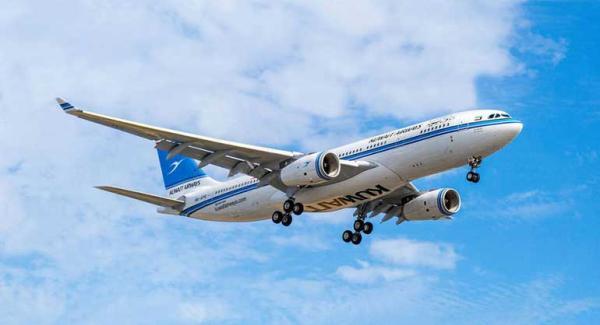 محدودیت پروازهای خارجی در ایام کرونا ، هواپیمایی کویت